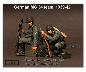 Немецкий пулеметчик расчета MG 34.1939-42