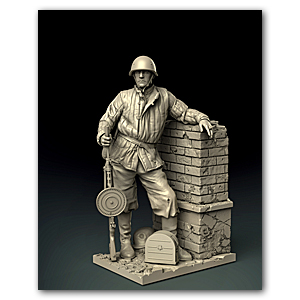 Пулеметчик Красной Армии. 1943-45.