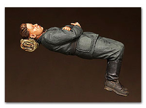 Спящий водитель SdKfz. 251 Ханомаг