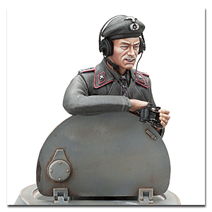 1/16 Немецкий танковый командир 2 времен Второй мировой войны (нужен заказ — 4 недели)