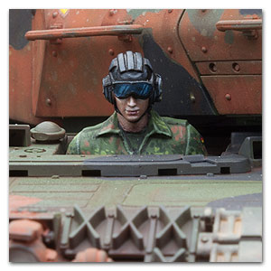 Водитель танка Бундесвера