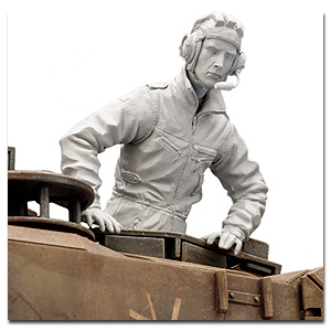 1/16 Командир танка Бундесвера (необходим предзаказ - 4 недели)