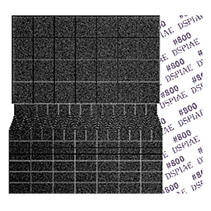 Наждачная бумага для ES-A #800 плоская (5 шт.)