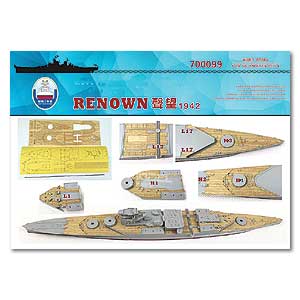 Деревянная палуба HMS Renown 1942 года