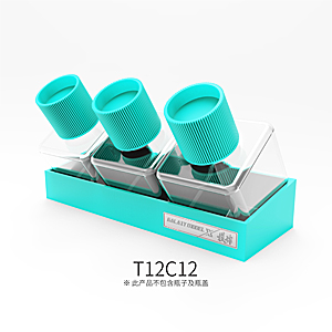 Клейкое основание для бутылок, препятствующее падению (3 позиции для бутылок, зеленое)