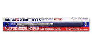 Пластиковый файл для моделирования (полукруглый, ширина 10 мм)