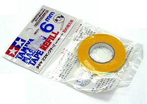 Маскирующая лента Tamiya 6 мм (сменный блок)