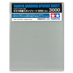Полировальный лист Tamiya Sponge Sheet 3000