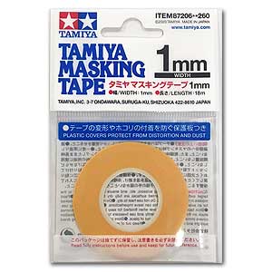 Маскирующая лента Tamiya 1 мм
