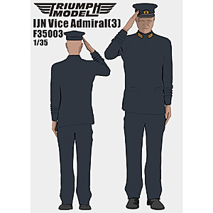 1/35 Вице-адмирал IJN (поза приветствия)