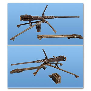 Browning M2 50 cal, пехотный, ранняя версия.