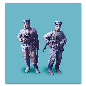 Разведчики Красной Армии III. Лето 1943-45. Две фигуры.