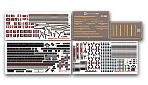 IJN Destroyer Shiratsuyu 1941/44 (2 в 1) - Комплект модернизации