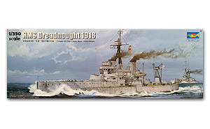 Линейный корабль Королевского флота HMS Dreadnought 1918