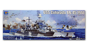Линкор USS Colorado BB 45, 1944 г.