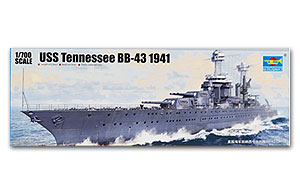 USS Tennessee BB-43 1941