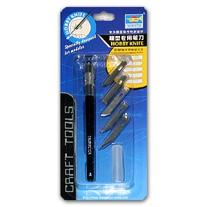 Нож Hobby Knife с 5 сменными лезвиями разных размеров