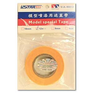 Лента малярная U-STAR рулон 12 мм x 18 м