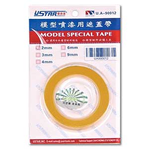 Лента малярная U-STAR рулон 2 мм x 18 м