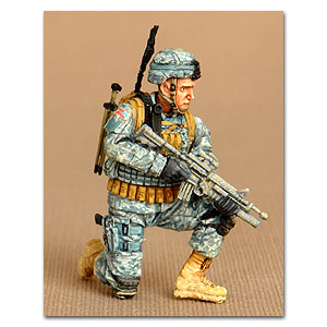 Американский снайпер-спортсмен 82-й воздушно-десантной дивизии.