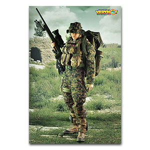 Снайперская винтовка USMC M40A3 (голова и тело в комплект не входят)