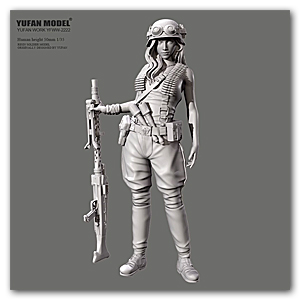 История танка - Женщина-солдат №1