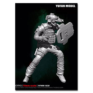 75-мм (1/24) штурмовой отряд №7 «Морских котиков» США