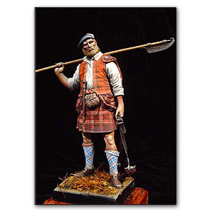 Член горного клана 1746 г.