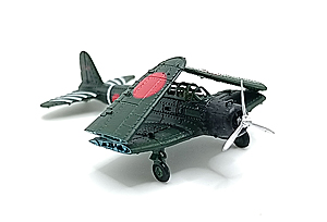1/350 палубный бомбардировщик Nakajima B5N2 Type97 (складывающиеся крылья) (3 шт.)