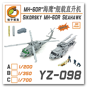1/350 USN MH-60R Seahawk (2 шт.)