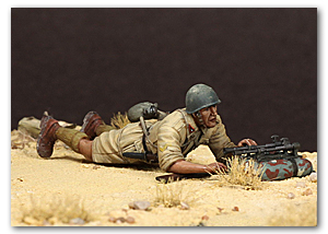 Сержант Итальянец Гуастатори (командир группы LMG Breda)