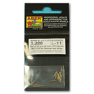 Комплект из 20 стволов 20 мм L/65 MG C/30 для немецких кораблей (отправка в течение 3–5 недель)