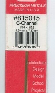 C-образный канал 12-1/16x1/32