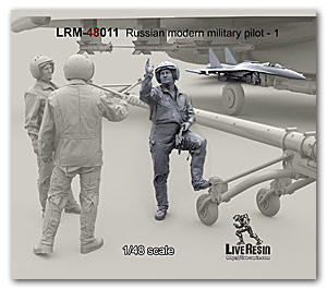 1/48 Российский современный военный летчик - 1