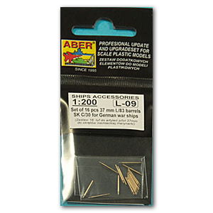 Комплект из 16 стволов 37 мм L/83 SK C/30 для немецких кораблей (отправка в течение 3–5 недель)