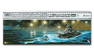 Немецкий линкор Шарнхорст, 1943 г.