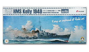 HMS Kelly 1940