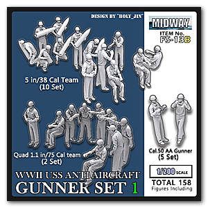 USS Anti Aircraft Gunner-1 (1/200)