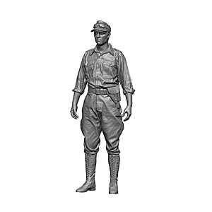 Немецкий офицер DAK времен Второй мировой войны