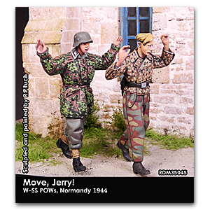 Шевелись, Джерри! Военнопленные СС, 1944-45 (2 фигуры)