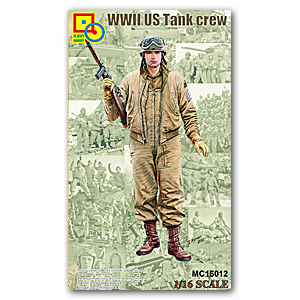 1/16 Второй мировой войны Американский танковый экипаж Второй мировой войны