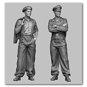 Набор офицеров танковых войск СС