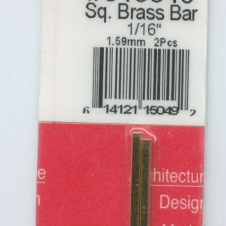 Квадратный латунный пруток 12-1/16x2