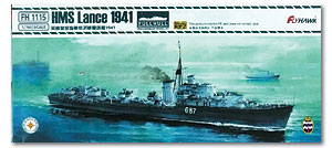 Эсминец HMS Lance 1941