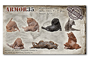 1/16 Кошки (Набор 7)
