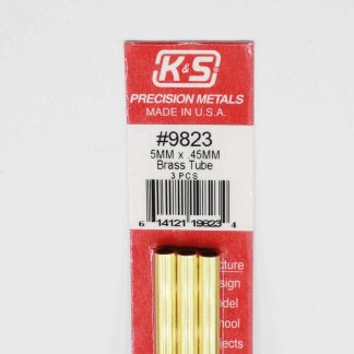 Латунная трубка 12 дюймов - 5 мм x 0,45 мм x 3