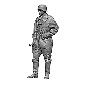 1/16 Немецкий мотоциклист Второй мировой войны (этот товар нужно заказать через 3–4 недели)