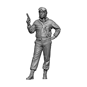 1/48 WW2 U.S. Tank Commander 3