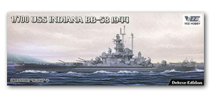USS Indiana BB-58 1944 DX