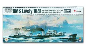 HMS Lively 1941